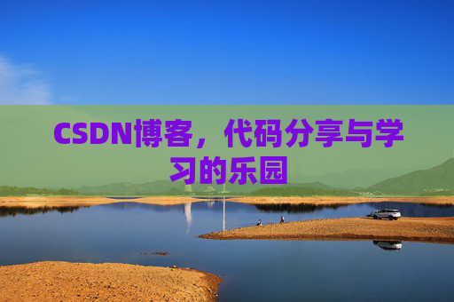 CSDN博客，代码分享与学习的乐园
